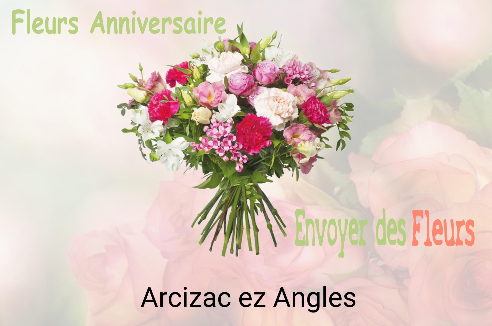 Bouquet de fleurs d’anniversaire livré à Arcizac-ez-Angles