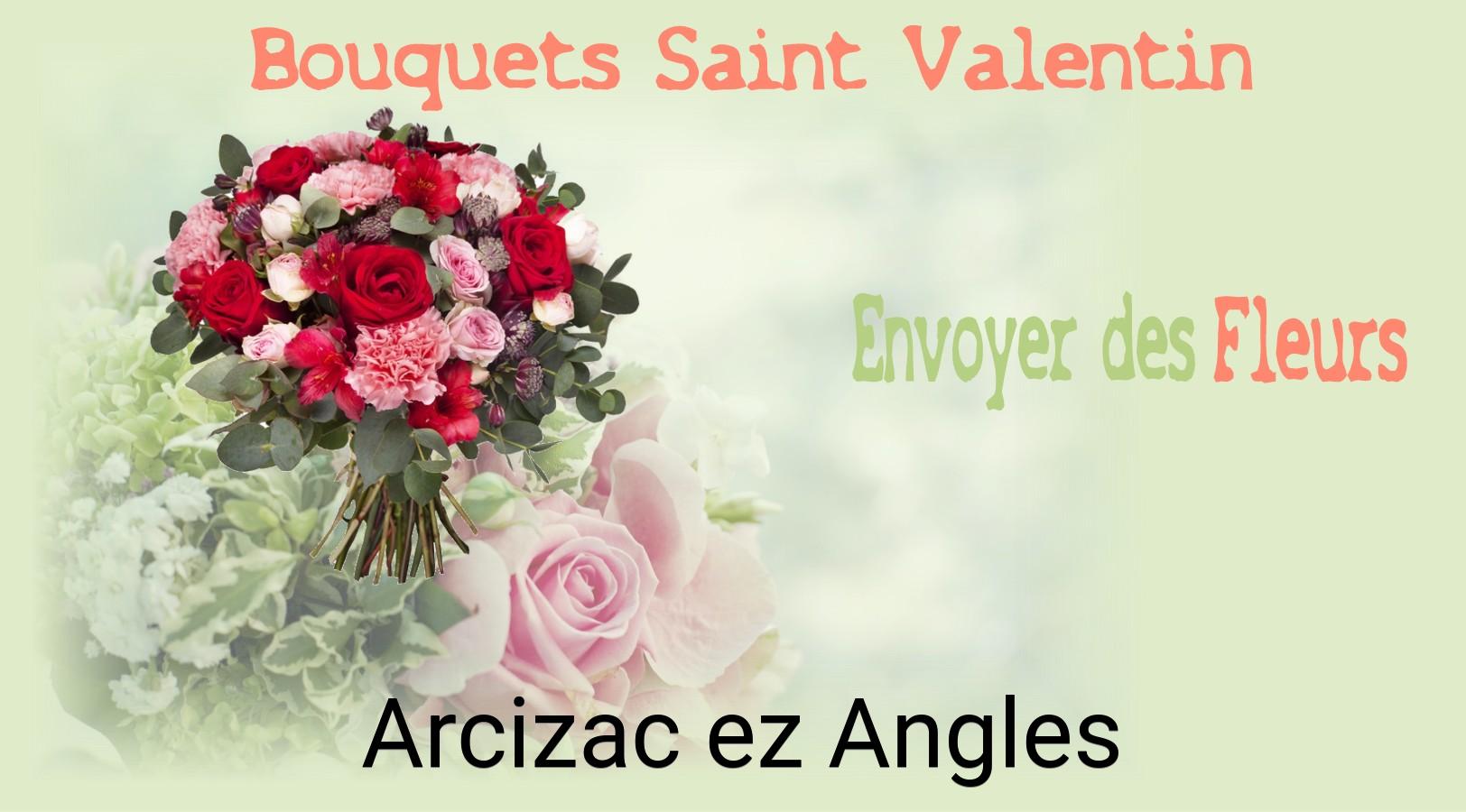 Roses de Saint-Valentin livrées à Arcizac-ez-Angles